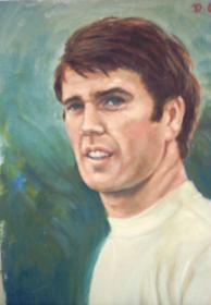 Sir Geoff Hurst Painting