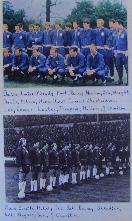  2 Bobby Moore signed England team pictures from magazine
