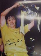 Spurs skipper Steve Perryman signed picture