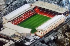 Arsenal's Highbury Stadium  glossy photograph