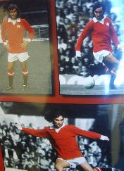 George Best  glossy photograph