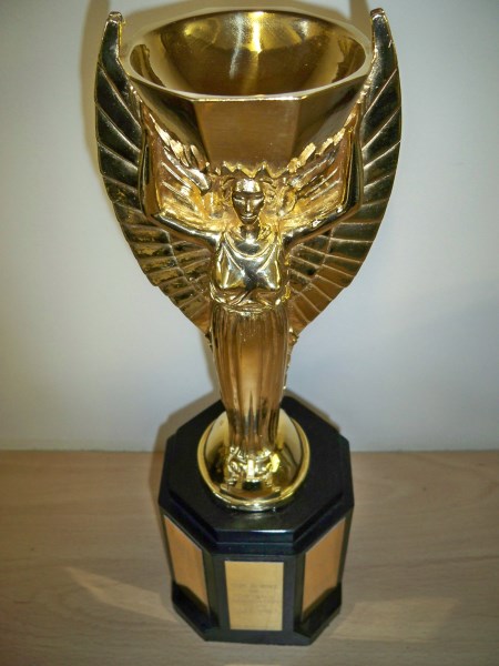 Jules Rimet Trophy  9ct hallmarked Gold Plated