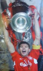 Stevie Gerrard  glossy photograph