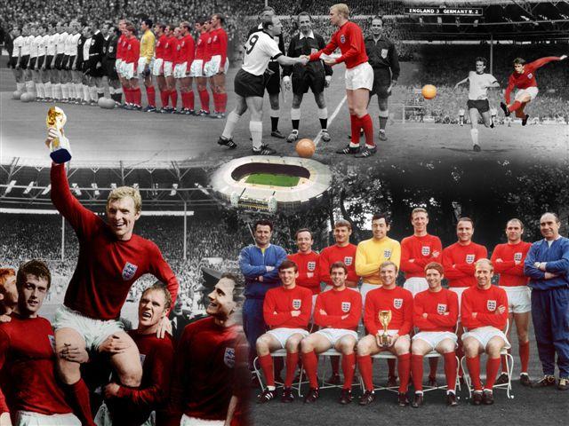 1966 world cup final montage  photograph