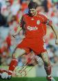 Steve Gerrard 12 x 8 inch signed photo #2