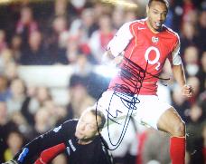 Thierry Henry in action for Arsenal