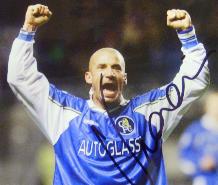 Gianluca Vialli signed 10 x 8 photo