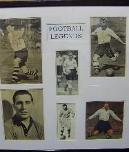 Football Legends Haynes, Shorthouse, Lofthouse, Matthews, Finney & Wright