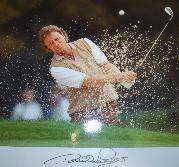 Bernhard Langer Golf Legend signed print