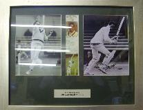 Gary Sobers signed picture framed