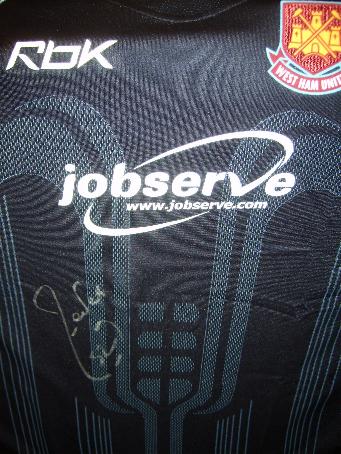  West Ham Carlos Tevez signed away shirt, (whats all the fuss about?)