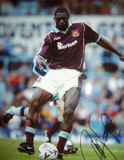 West Ham Marc Viviene Foe  signed photo