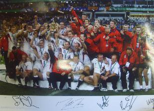 England Rugby World Cup Winners