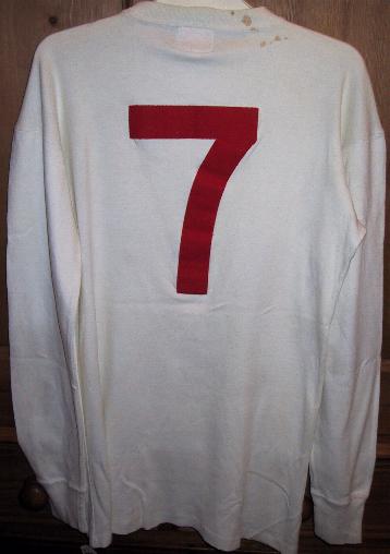 Alan Ball worn 1966 World Cup shirt 