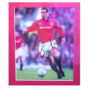 Eric Cantona Signed Photo