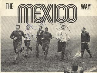The Mexico Way signed Bobby Moore and others Way