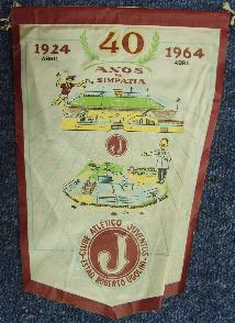 Clube Athletico Juventus pennant from Ray Wilson collection