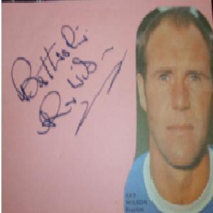 Ray Wilson signed card