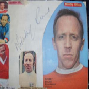 Nobby Stiles autograph