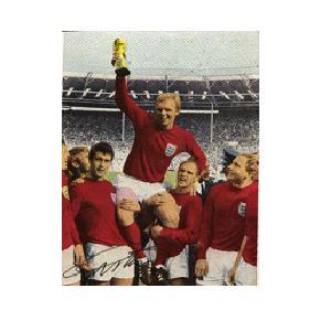 1966 picture signed by Geoff Hurst