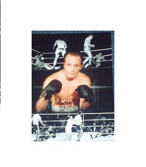 Henry Cooper signed montage