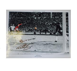 1966 Geoff Hurst  signed 3rd goal 