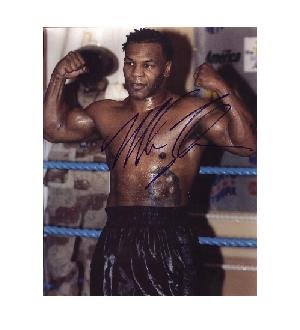 Mike Tyson signed picture